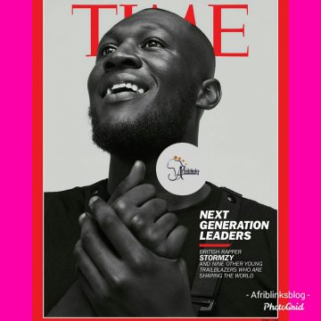 Stormzy,  first British rapper to cover “Time Magazine”