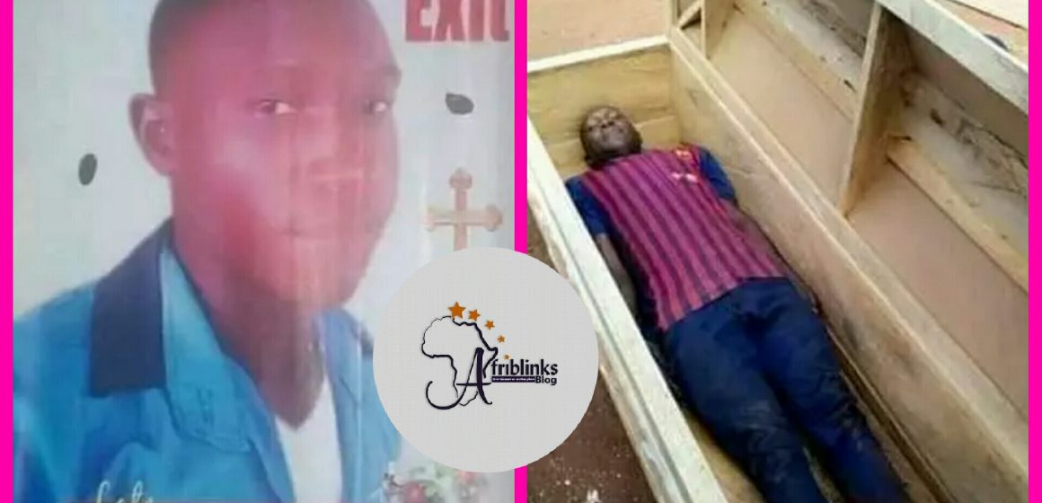 Young boy dies after taking photos in a coffin.