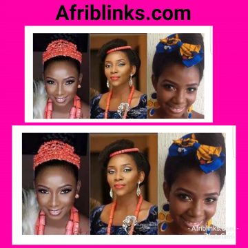 Genevieve  Nnaji’s daughter who got married before her mother.