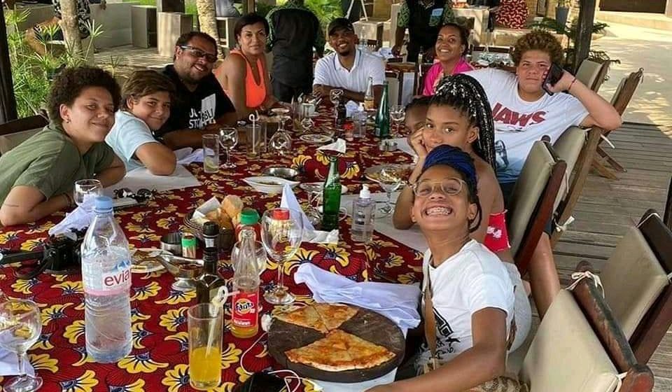 Beautiful moments of Eto’o and his family in Ivory coast.