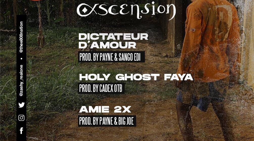 ZASHY LAUNCHES SOLO CAREER WITH AN EP TITLED ASCENSION