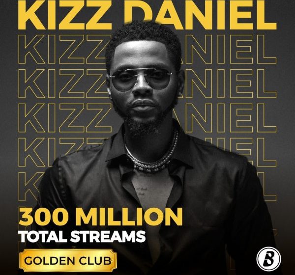 AMAZING Kizz Daniel becomes the most streamed artist on Boom Play, having 300m Streams